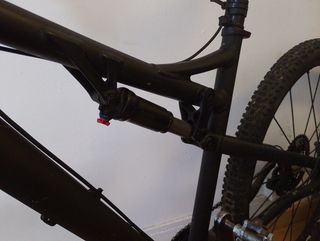 Bicicleta de descenso profesional fibra carbono