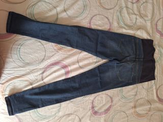 Pantalón premamá azul