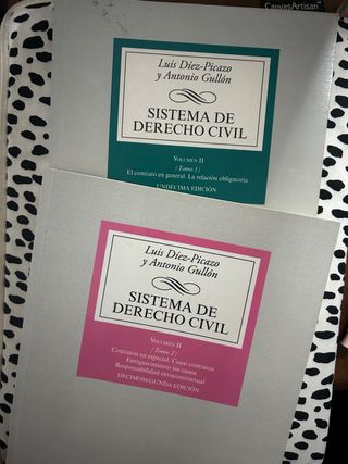 Sistema de derecho civil (Tomo I y Tomo II)
