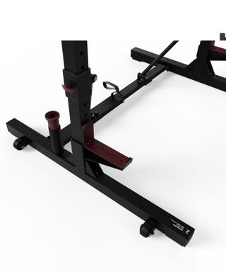 Rack de musculación negro