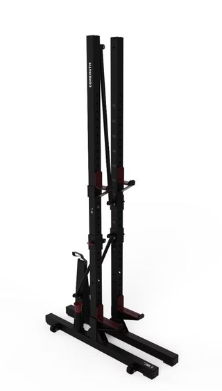 Rack de musculación negro