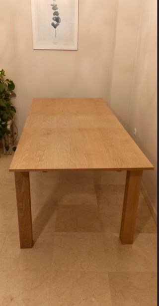 Mesa comedor extensible 1,60 hasta 2,40