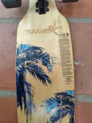 Longboard Monopatín Muuwmi ABEC 7