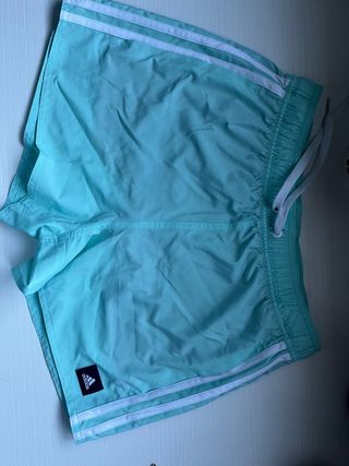 Bañador Adidas Azul Turquesa