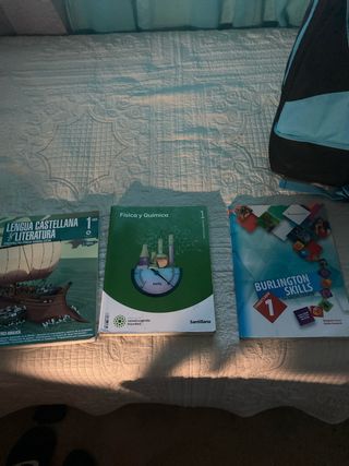 Libros de 1º bachillerato