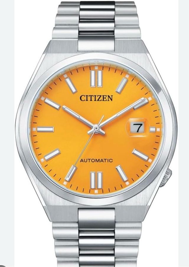 Citizen Tsuyosa Naranja Automático