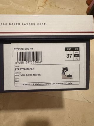 Cuñas U.S. Polo Assn. Negras