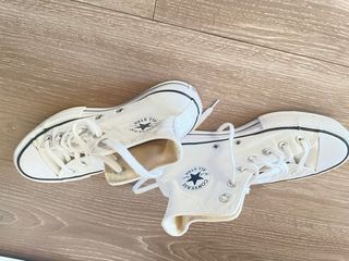 Converse Deportivas Blancas Plataforma