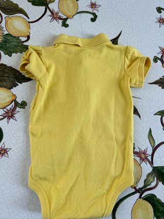 Tutina bambina Ralph Lauren gialla