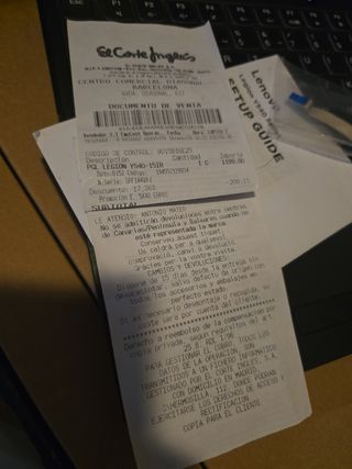 Ordenador Portátil Lenovo Negro