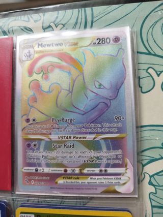 Mewtwo VSTAR Rainbow Rare 280 HP