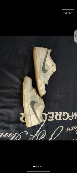 Nike Dunk Blancas y Verdes