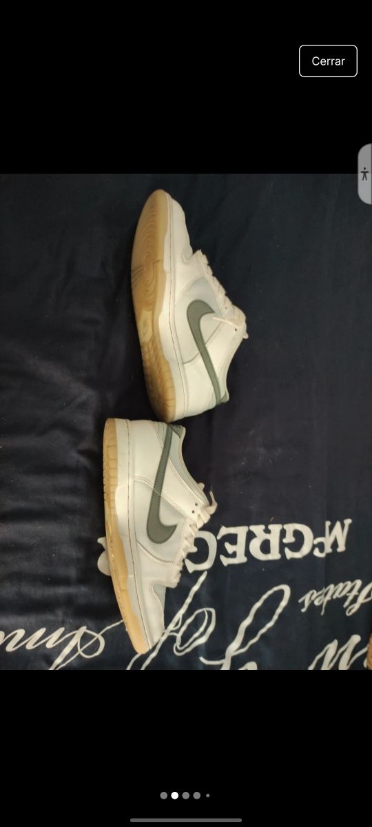 Nike Dunk Blancas y Verdes