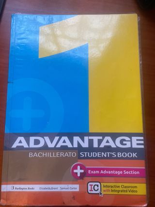 ADVANTAGE FOR BACHILLERATO 1. ST'S BOOK (2017)