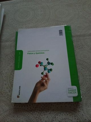 Fisica y Química 1ºBachillerato y cuaderno