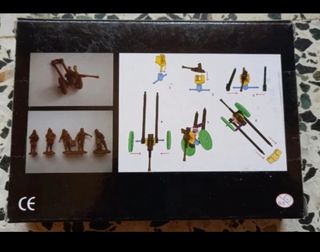 Maqueta bélicas de guerra tanques camiones soldado