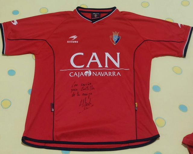 Camiseta CA Osasuna firmada