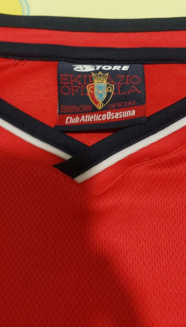 Camiseta CA Osasuna firmada