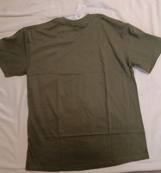T-shirt verde militare Runaway Duck M