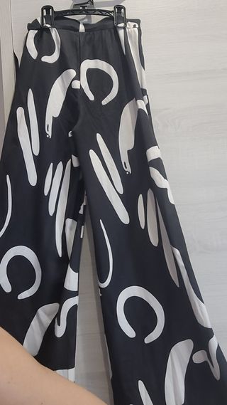 Pantalón de vestir estampado