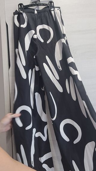 Pantalón de vestir estampado