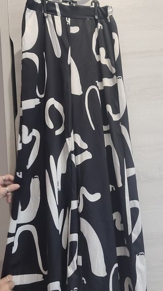 Pantalón de vestir estampado