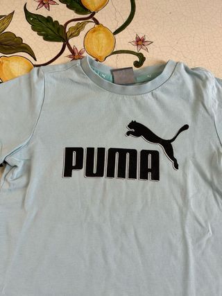 Maglia Puma Bambino Azzurra 1-2 Anni