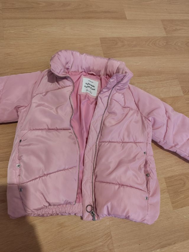 Plumas Zara niña 7 años rosa