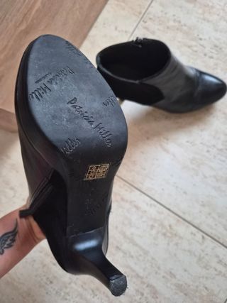 Botines T39 Negro Mujer