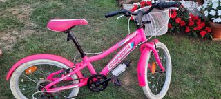 Bicicleta niña rosa CONOR