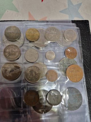 Colección de Monedas Extranjeras Varias
