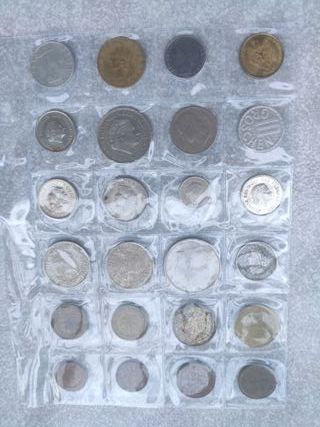 Colección de Monedas Extranjeras Varias