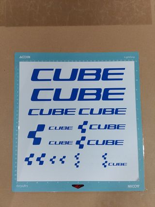 Pegatinas CUBE