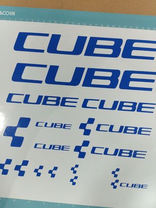Pegatinas CUBE
