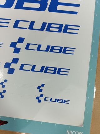 Pegatinas CUBE