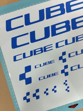 Pegatinas CUBE