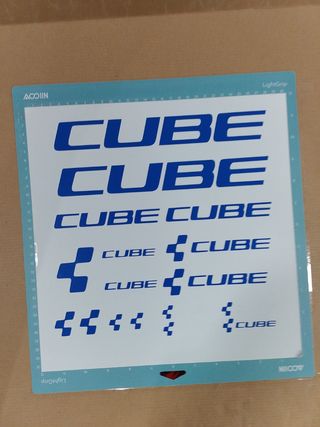 Pegatinas CUBE