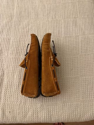 Mocasines de piel para hombre