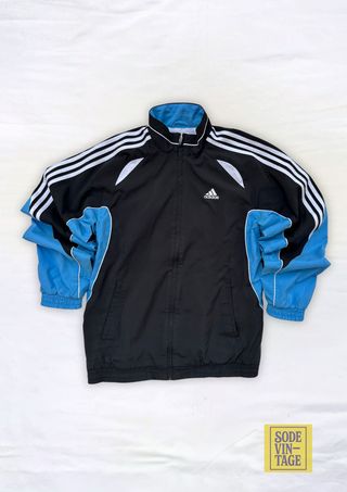 Chaqueta Adidas Y2K 3-Stripes 04/05 negra-azul T/L
