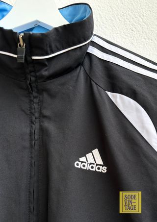 Chaqueta Adidas Y2K 3-Stripes 04/05 negra-azul T/L