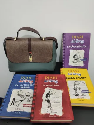 Lote 3 libros de Diari de Gregg en catalan!