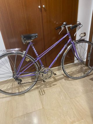 Bicicleta Orbea Clásica Morada Años 80