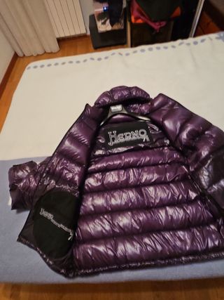 Plumas Herno Morado Original