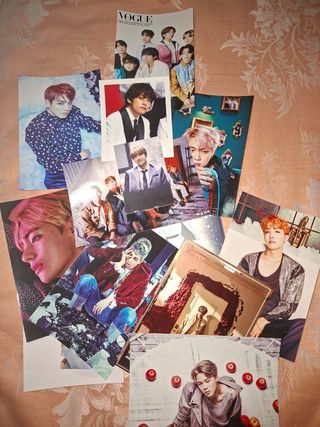Pack Fotos BTS Polaroid y Photocard