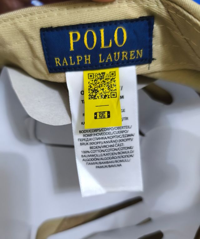 Cappello Ralph Lauren AUTENTICO unisex talla unica