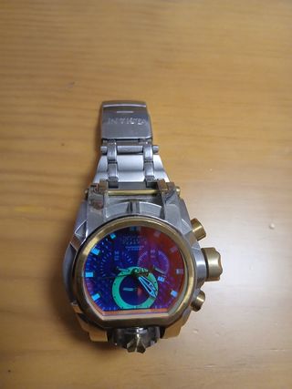 Reloj Invicta Bolt Zeus Oro Multicolor original