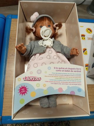 Muñeca Llorens Llora como un bebé