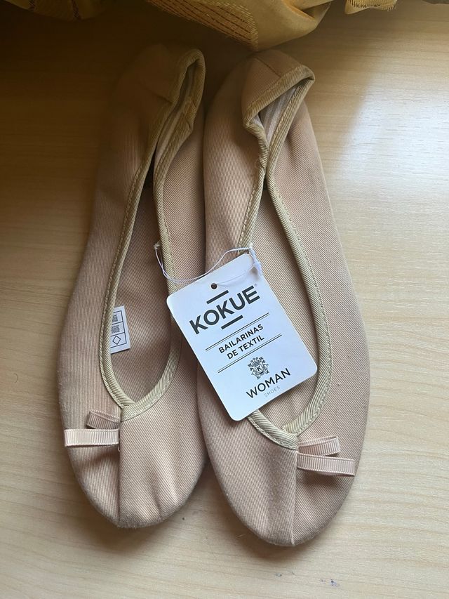 Bailarinas KOKUE Beige Mujer