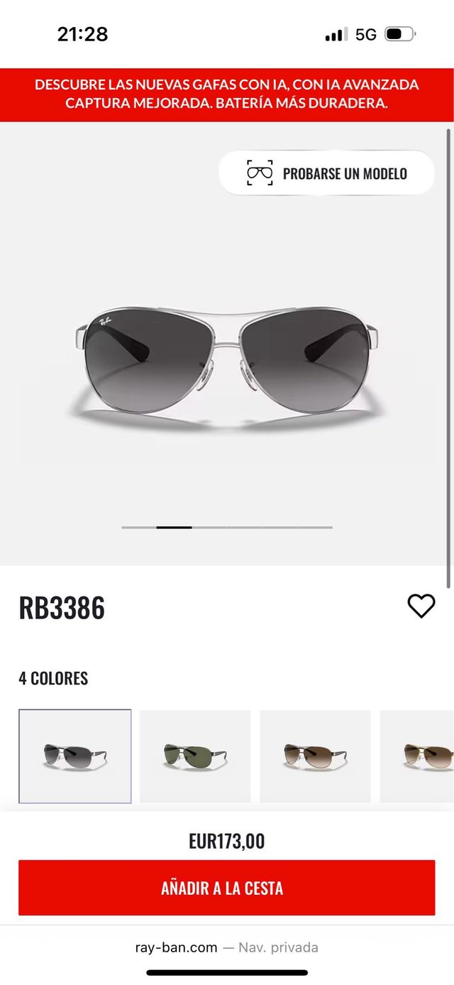 Gafas de sol Ray-Ban