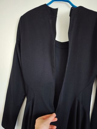 Vestido negro invierno